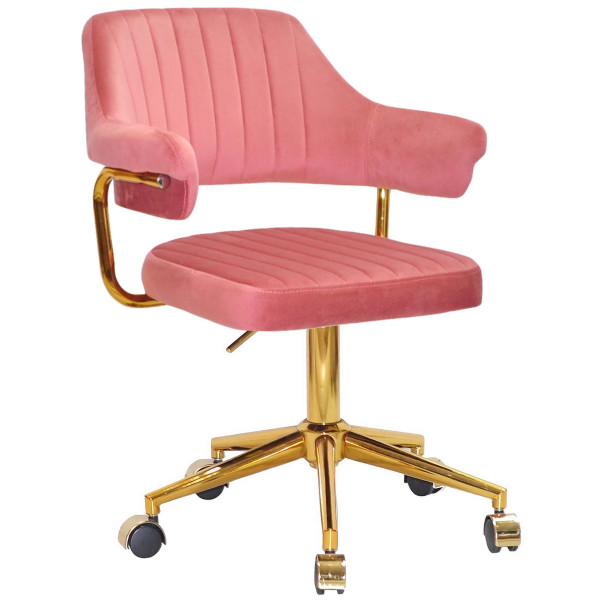 Стілець Onder Mebli Jeff GD-MODERN OFFICE Теракотовий B-1018 Оксамит-0