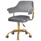 Стул Onder Mebli Jeff GD-Office Серый B-1034 Бархат-1-thumb