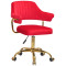 Стілець Onder Mebli Jeff GD-OFFICE Червоний B-1016 Оксамит-0-thumb