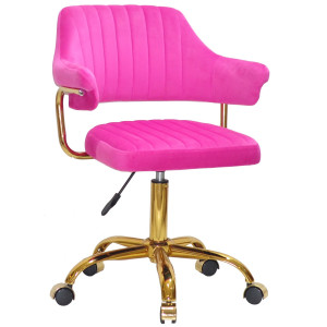 Стул Onder Mebli Jeff GD-OFFICE Малина B-1023 Бархат