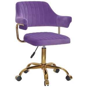 Стул Onder Mebli Jeff GD-OFFICE Пурпурный B-1013 Бархат