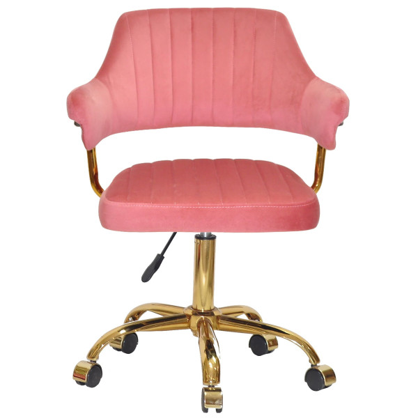 Стул Onder Mebli Jeff GD-OFFICE Терракотовый B-1018 Бархат-1