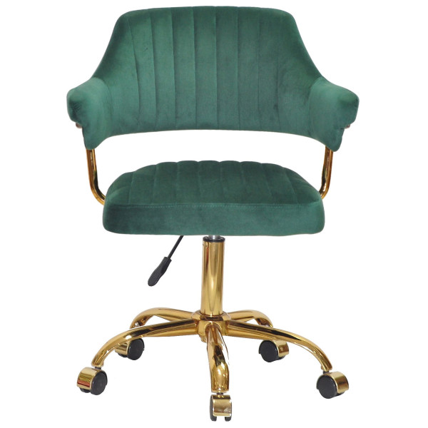 Стул Onder Mebli Jeff GD-OFFICE Зеленый B-1036 Бархат-1
