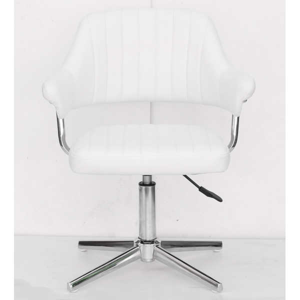 Стул Onder Mebli Jeff MODERN BASE Белый Экокожа-1