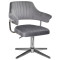Стул Onder Mebli Jeff MODERN BASE Серый B-1034 Бархат-0-thumb