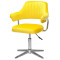 Стул Onder Mebli Jeff MODERN BASE Желтый B-1027 Бархат-1-thumb