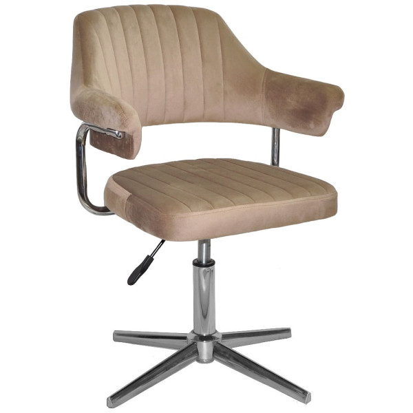 Стул Onder Mebli Jeff MODERN BASE Кофейный B-1042 Бархат-0