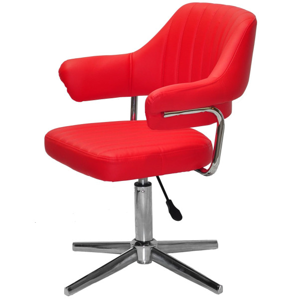 Стілець Onder Mebli Jeff MODERN BASE Червоний 1007 Екошкіра-2