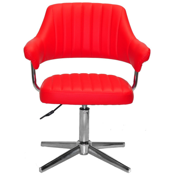 Стілець Onder Mebli Jeff MODERN BASE Червоний 1007 Екошкіра-1