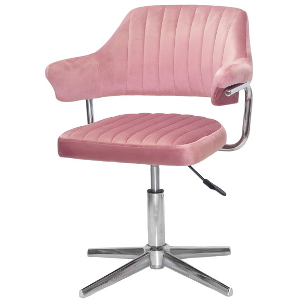Стул Onder Mebli Jeff MODERN BASE Пыльная Роза B-1030 Бархат-1