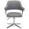 Стілець Onder Mebli Jeff MODERN BASE Сірий 1001 Екошкіра-1-thumb