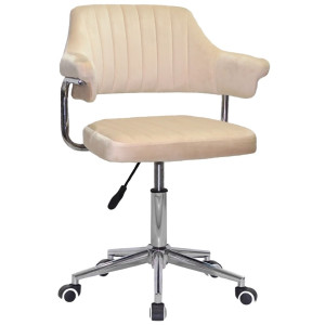 Стілець Onder Mebli Jeff MODERN OFFICE Бежевий B-1032 Оксамит