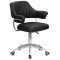 Стілець Onder Mebli Jeff MODERN OFFICE Чорний Екошкіра-0-thumb