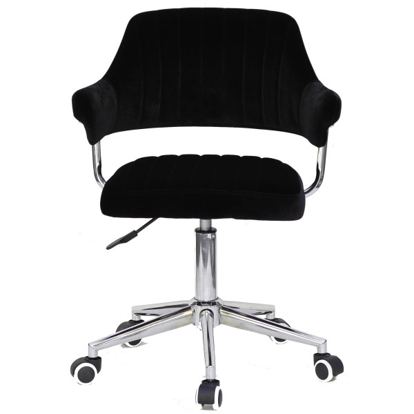 Стул Onder Mebli Jeff MODERN OFFICE Черный B-1011 Бархат-1