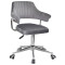 Стул Onder Mebli Jeff MODERN OFFICE Серый B-1034 Бархат-0-thumb