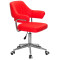 Стілець Onder Mebli Jeff MODERN OFFICE Червоний 1007 Екошкіра-0-thumb