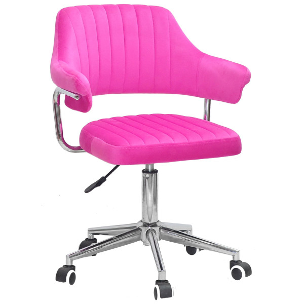 Стілець Onder Mebli Jeff MODERN OFFICE Малина B-1023 Оксамит-0