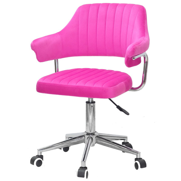 Стілець Onder Mebli Jeff MODERN OFFICE Малина B-1023 Оксамит-1