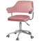 Стілець Onder Mebli Jeff MODERN OFFICE Пильна Троянда B-1030 Оксамит-1-thumb