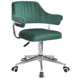 Стілець Onder Mebli Jeff MODERN OFFICE Зелений B-1036 Оксамит