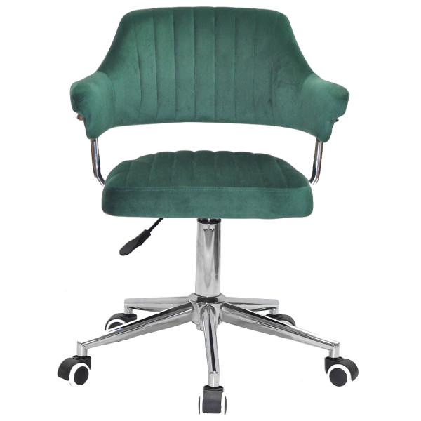 Стул Onder Mebli Jeff MODERN OFFICE Зеленый B-1036 Бархат-1