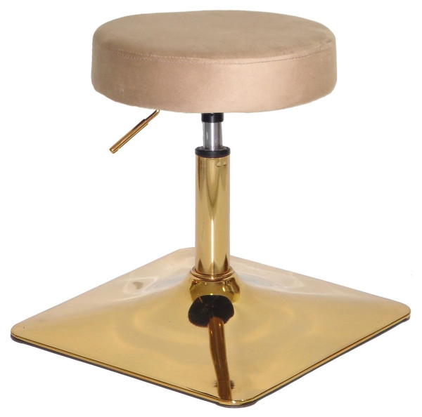 Cтул Onder Mebli KEY 4-GD-BASE Кофейный B-1042 Бархат-0