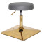 Стілець Onder Mebli KEY 4-GD-BASE Сірий 1001 Екошкіра-0-thumb