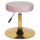 Стілець Onder Mebli KEY GD-BASE Рожевий B-1021 Оксамит