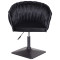 Стул Onder Mebli LOLA 4-BK-Base Черный UC-904 Бархат-1-thumb
