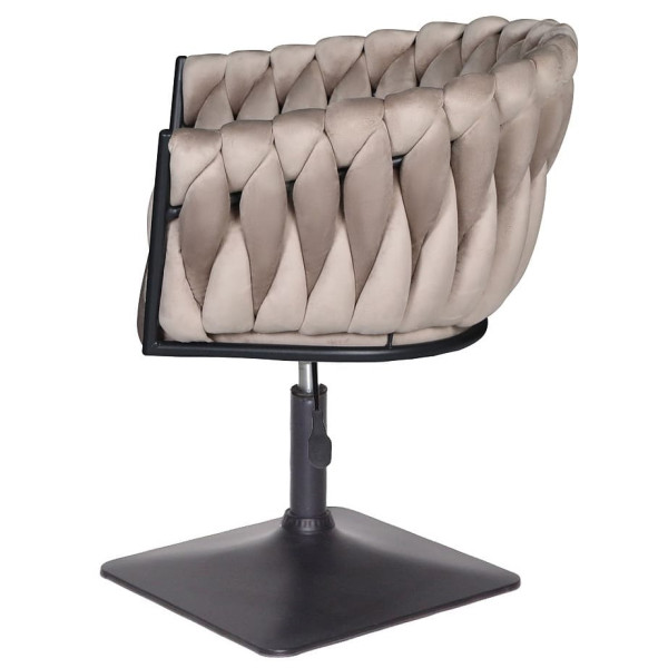 Стул Onder Mebli LOLA 4-BK-Base Кофе UC-912 Бархат-4