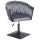 Стул Onder Mebli LOLA 4-BK-Base Серый UC-901 Бархат
