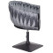 Стілець Onder Mebli LOLA 4-BK-Base Сірий UC-901 Оксамит-2-thumb