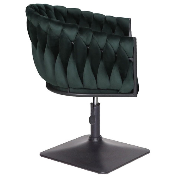 Стул Onder Mebli LOLA 4-BK-Base Зеленый UC-905 Бархат-3