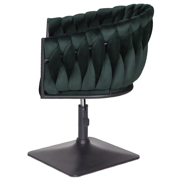 Стул Onder Mebli LOLA 4-BK-Base Зеленый UC-905 Бархат-4