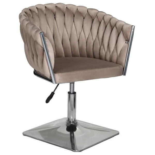 Стілець Onder Mebli LOLA 4-CH-Base Кава UC-912 Оксамит-0