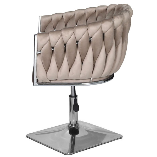 Стілець Onder Mebli LOLA 4-CH-Base Кава UC-912 Оксамит-4