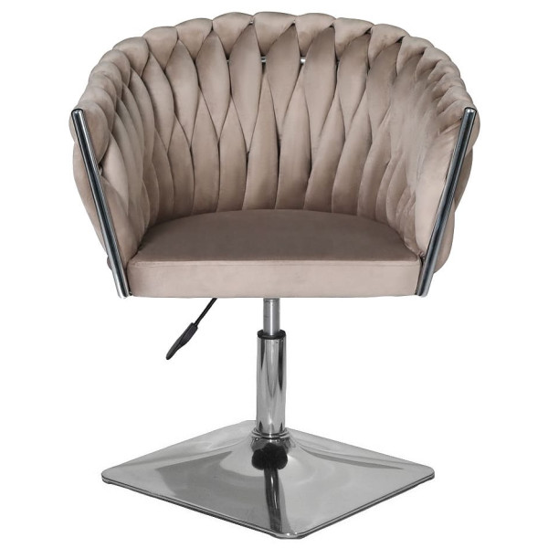 Стілець Onder Mebli LOLA 4-CH-Base Кава UC-912 Оксамит-2