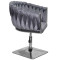 Стул Onder Mebli LOLA 4-CH-Base Серый UC-901 Бархат-2-thumb