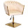 Стул Onder Mebli LOLA 4-GD-Base Бежевый UC-902 Бархат