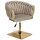 Стул Onder Mebli LOLA 4-GD-Base Капучино UC-928 Бархат