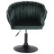 Стілець Onder Mebli LOLA BK-Base Зелений UC-905 Оксамит-2-thumb