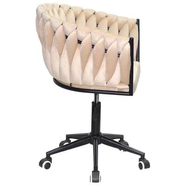 Стул Onder Mebli LOLA BK-Modern OFFICE Бежевый UC-902 Бархат-2