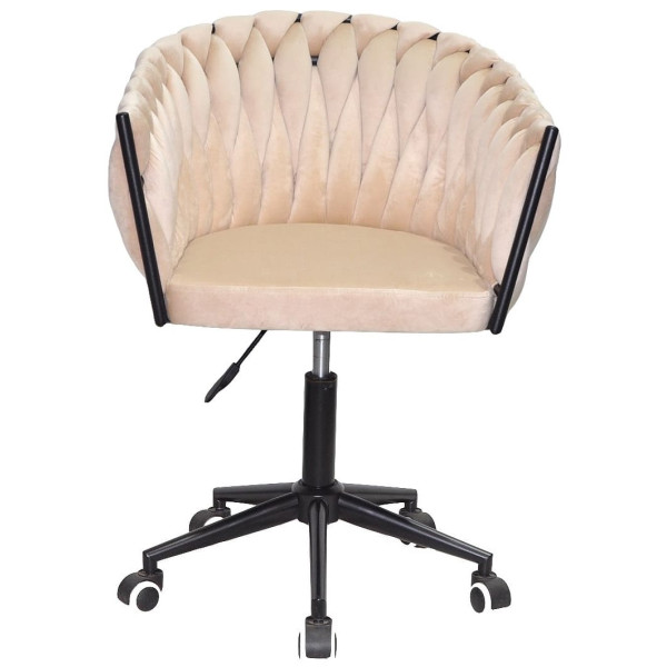 Стул Onder Mebli LOLA BK-Modern OFFICE Бежевый UC-902 Бархат-1