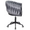 Стул Onder Mebli LOLA BK-Modern OFFICE Серый UC-901 Бархат-2-thumb