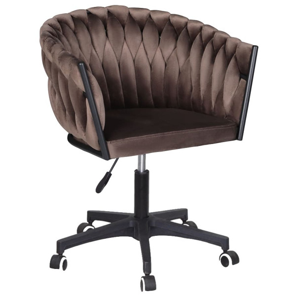 Стілець Onder Mebli LOLA BK-Modern OFFICE Шоколад UC-908 Оксамит-0