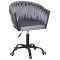 Стул Onder Mebli LOLA BK-OFFICE Серый UC-901 Бархат-0-thumb