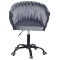 Стул Onder Mebli LOLA BK-OFFICE Серый UC-901 Бархат-1-thumb