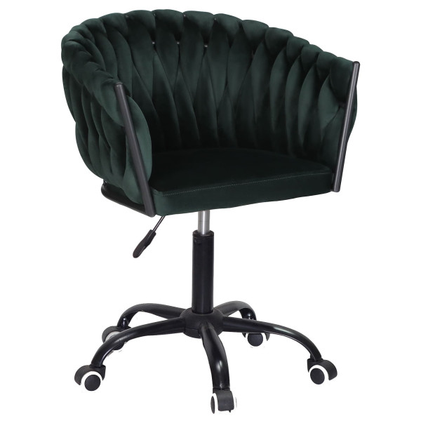 Стул Onder Mebli LOLA BK-OFFICE Зеленый UC-905 Бархат-0