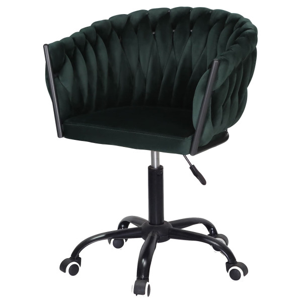 Стул Onder Mebli LOLA BK-OFFICE Зеленый UC-905 Бархат-1