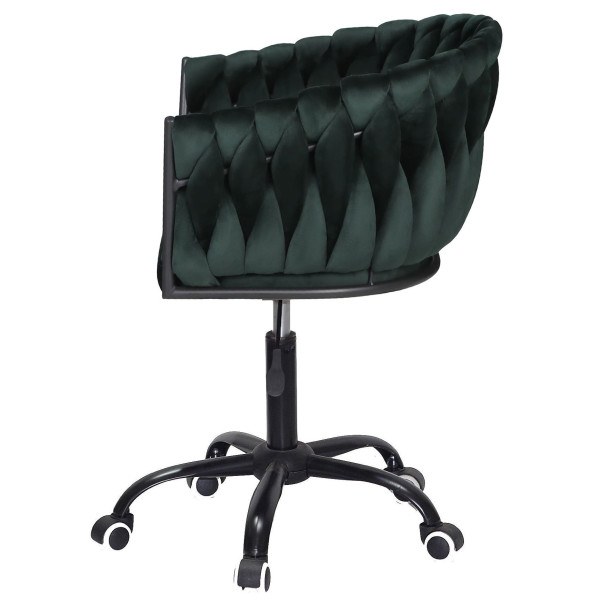 Стул Onder Mebli LOLA BK-OFFICE Зеленый UC-905 Бархат-4